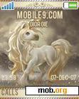 Download mobile theme Golden Horn Unicorn BanQ Theme