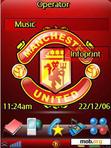 Download mobile theme MAN UNITED 18 RD