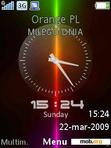Download mobile theme Xperia Clock v2 FL 1.1