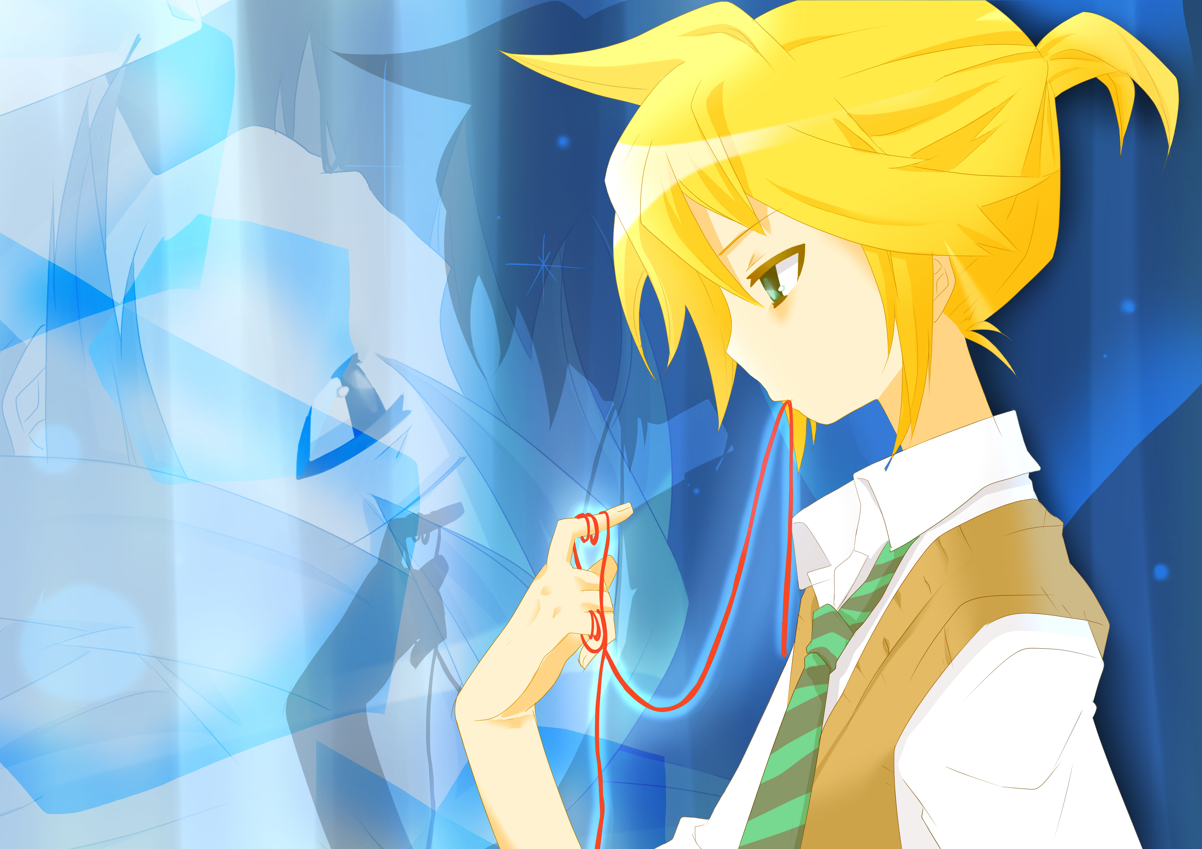 Len Art anime