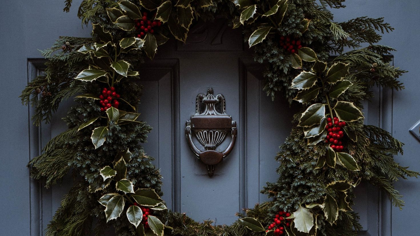 Венок Рождественский На Дверь