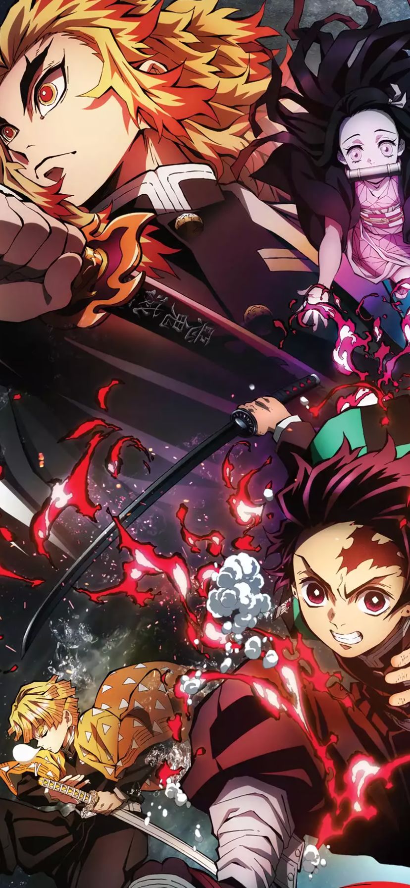 Hintergrundbild F R Handys Animes Ky Juro Rengoku Demon Slayer