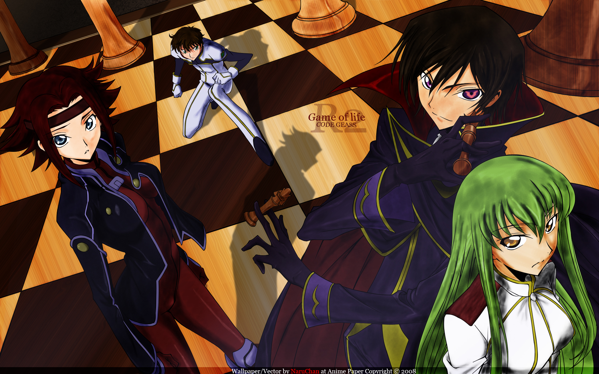 Papel de parede HD para desktop Anime Suzaku Kururugi Código Geass