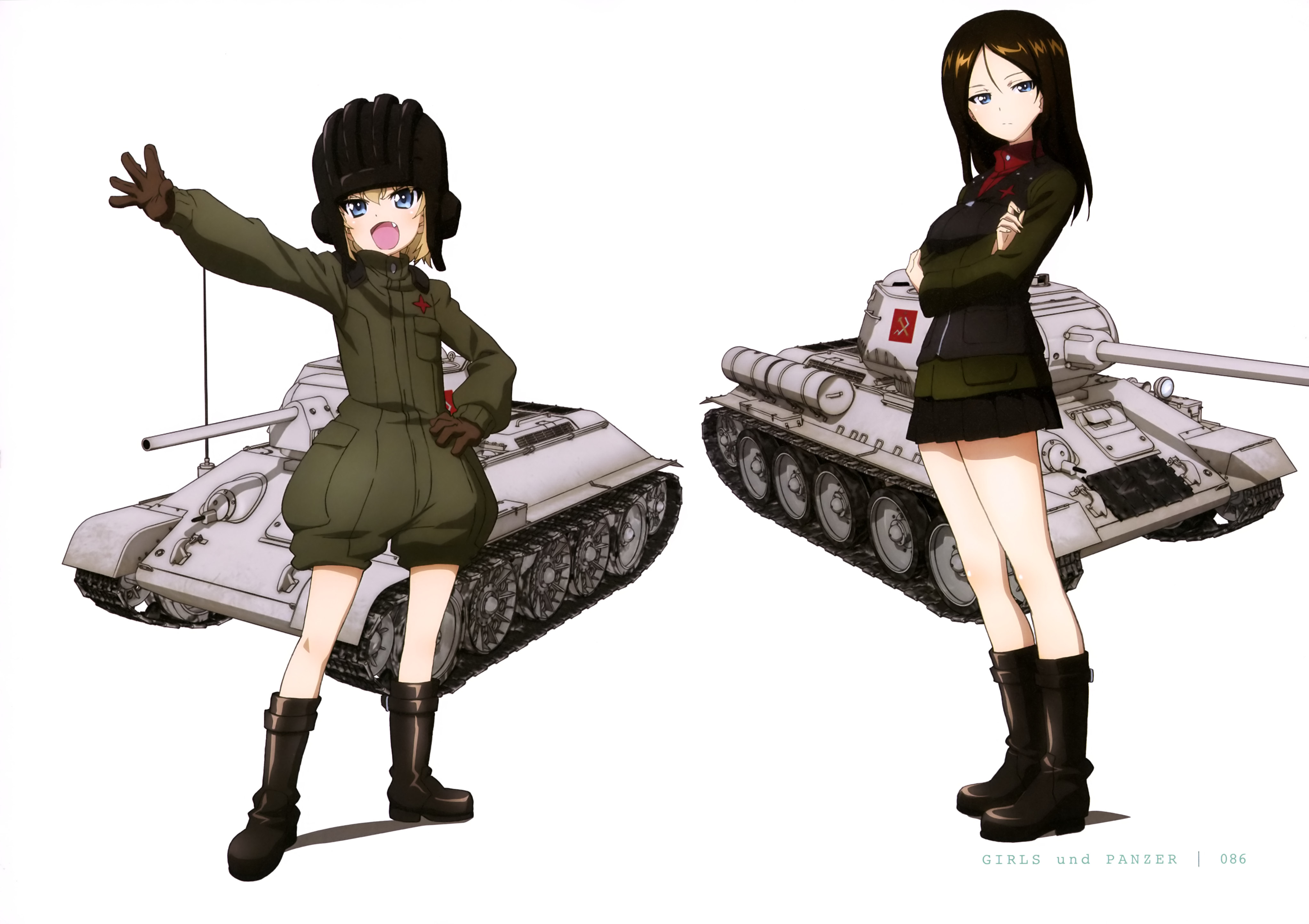 Катюша танкистки girls und Panzer