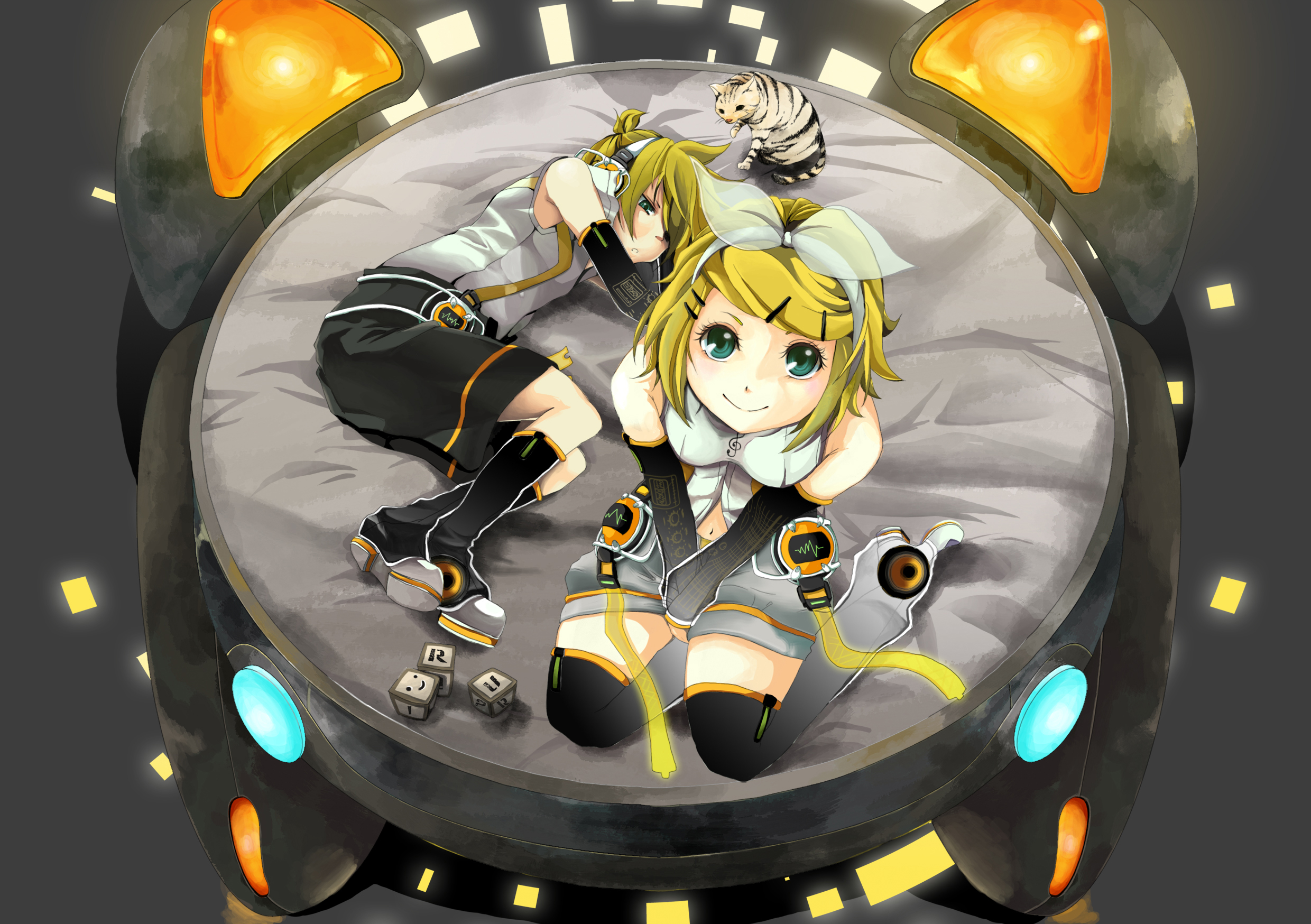 Vocaloid Rin len Cat