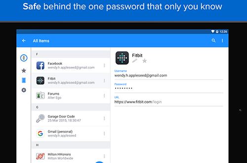 1Password app for Android, download programs for phones and tablets for free.