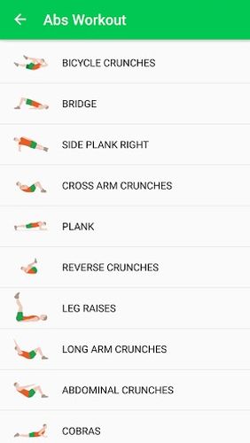 Die App Female fitness - Women workout für Android, Laden Sie kostenlos Programme für Smartphones und Tablets herunter.