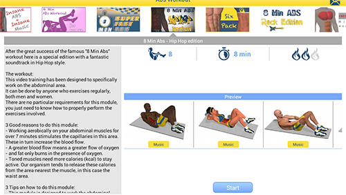 Screenshots des Programms MSN Food: Recipes für Android-Smartphones oder Tablets.