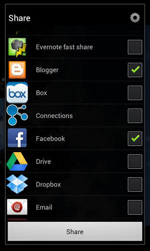 Aplicativo Andmade share pro para Android, baixar grátis programas para celulares e tablets.