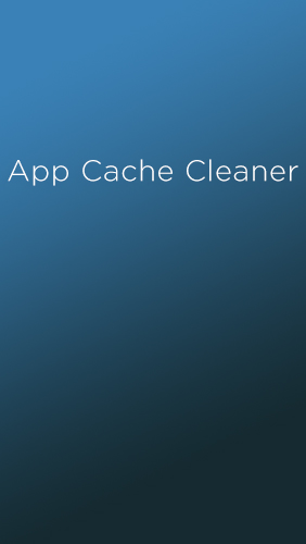 Laden Sie kostenlos App Cache Cleaner für Android Herunter. App für Smartphones und Tablets.