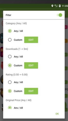 Aplicación App hoarder - Paid apps on sale for free para Android, descargar gratis programas para tabletas y teléfonos.