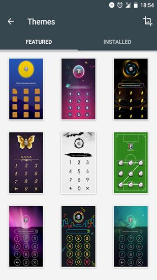 Die App Fireflies: Lockscreen für Android, Laden Sie kostenlos Programme für Smartphones und Tablets herunter.