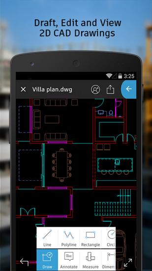 Безкоштовно скачати AutoCad 360 на Андроїд. Програми на телефони та планшети.