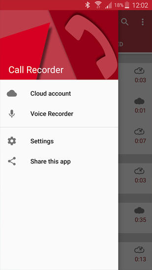 Automatic Call Recorder を無料でアンドロイドにダウンロード。携帯電話やタブレット用のプログラム。