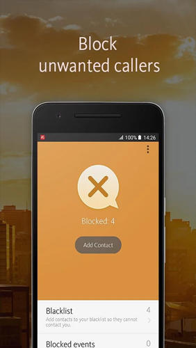Screenshots des Programms DNS changer by Blokada für Android-Smartphones oder Tablets.