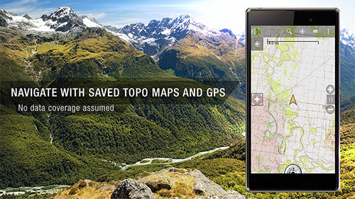 Back country navigator的Android应用，下载程序的手机和平板电脑是免费的。