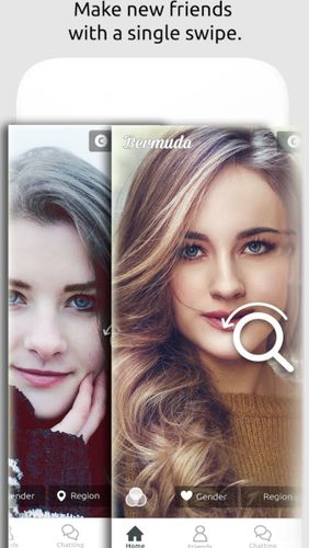 Descargar gratis Bermuda video chat para Android. Programas para teléfonos y tabletas.