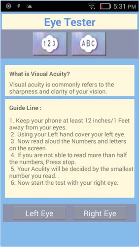 Download Best eye tester for Android for free. Apps for phones and tablets.