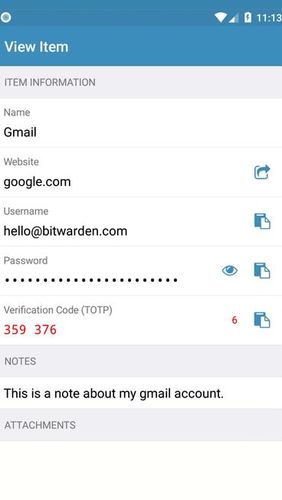 Aplicativo Bitwarden: Password manager para Android, baixar grátis programas para celulares e tablets.