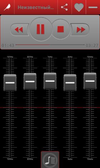 Descargar gratis BlackPlayer music player para Android. Programas para teléfonos y tabletas.