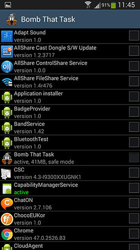 Baixar grátis Bomb that task para Android. Programas para celulares e tablets.
