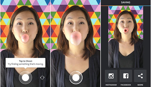 Безкоштовно скачати Boomerang Instagram на Андроїд. Програми на телефони та планшети.