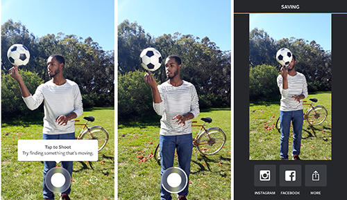 Boomerang Instagram的Android应用，下载程序的手机和平板电脑是免费的。