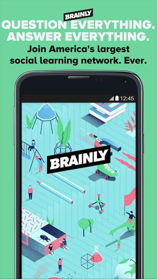 为Android免费下载Brainly: Study。企业应用套件手机和平板电脑。