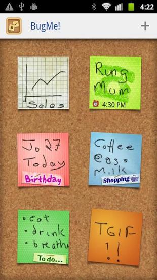 Download BugMe Stickies for Android for free. Apps for phones and tablets.