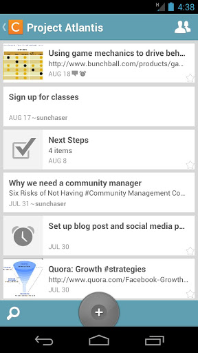 Screenshots des Programms Mail App: Aqua für Android-Smartphones oder Tablets.