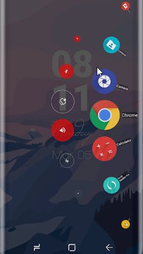 Descargar gratis Circle sidebar para Android. Programas para teléfonos y tabletas.