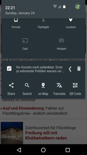 Screenshots des Programms Boost for reddit für Android-Smartphones oder Tablets.