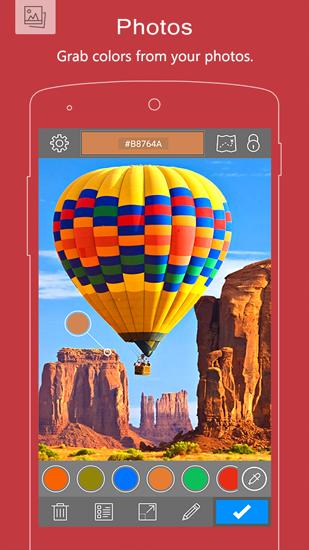 Aplicativo Color Grab para Android, baixar grátis programas para celulares e tablets.