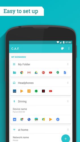 Screenshots des Programms Spark – Email app by Readdle für Android-Smartphones oder Tablets.