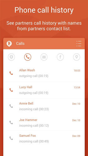 Aplicación Couple Tracker: Phone Monitor para Android, descargar gratis programas para tabletas y teléfonos.