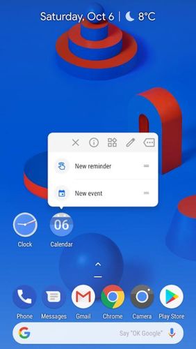 Screenshots of CPL - Customized pixel launcher program for Android phone or tablet.
