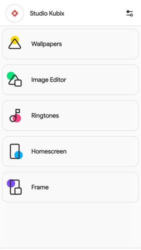Laden Sie kostenlos CREATIVE: Wallpapers, ringtones and homescreen für Android Herunter. Programme für Smartphones und Tablets.