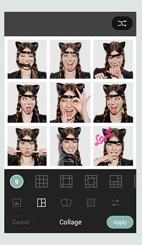 Die App POLA camera - Beauty selfie, clone camera & collage für Android, Laden Sie kostenlos Programme für Smartphones und Tablets herunter.