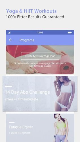 Die App Daily yoga für Android, Laden Sie kostenlos Programme für Smartphones und Tablets herunter.
