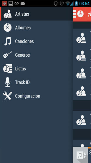 Laden Sie kostenlos Da: Music Player für Android Herunter. Programme für Smartphones und Tablets.