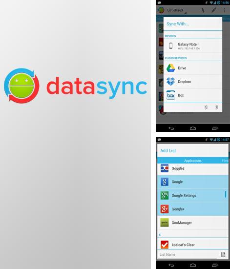 Outre le programme Planner 5D pour Android vous pouvez gratuitement télécharger DataSync sur le portable ou la tablette Android.