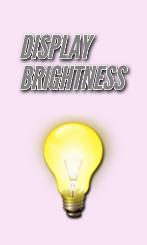 Display brightness