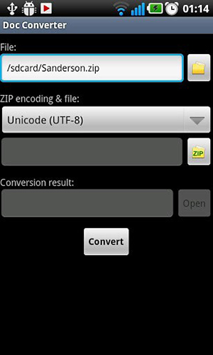 Télécharger gratuitement Doc converter pour Android. Programmes sur les portables et les tablettes.