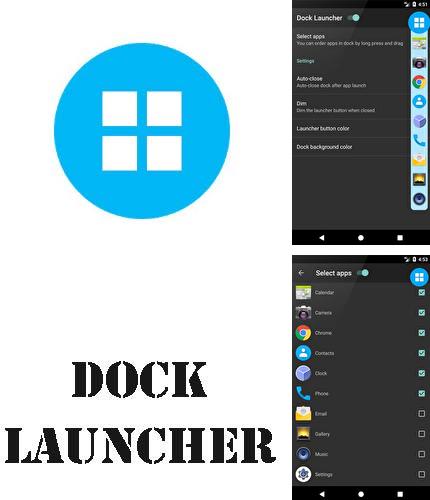 Além do programa Full screen caller X para Android, pode baixar grátis Dock launcher para celular ou tablet em Android.
