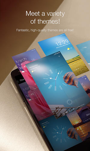 Aplicación Nexus clock widget para Android, descargar gratis programas para tabletas y teléfonos.