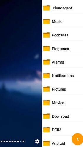 Screenshots des Programms HD Widgets für Android-Smartphones oder Tablets.