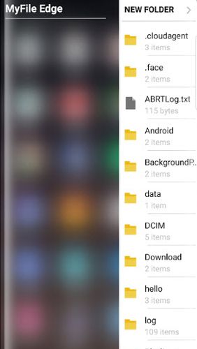 Aplicativo Edge screen S9 para Android, baixar grátis programas para celulares e tablets.