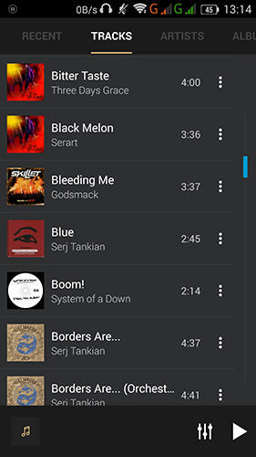 Aplicación Pulsar - Music player para Android, descargar gratis programas para tabletas y teléfonos.