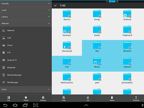 Télécharger gratuitement ES Explorer pour Android. Programmes sur les portables et les tablettes.