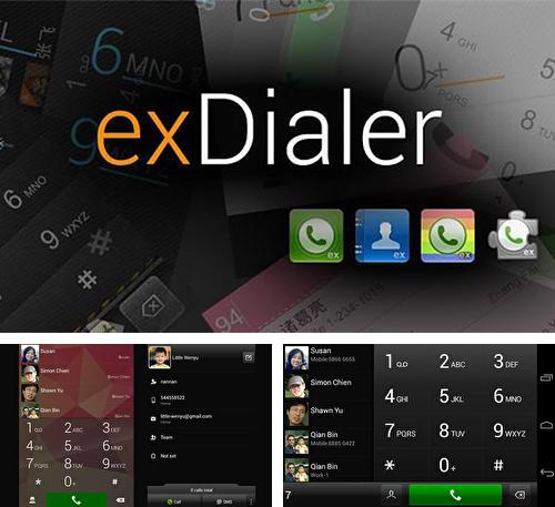 除了Go Launcher Ace Android程序可以下载Ex dialer的Andr​​oid手机或平板电脑是免费的。